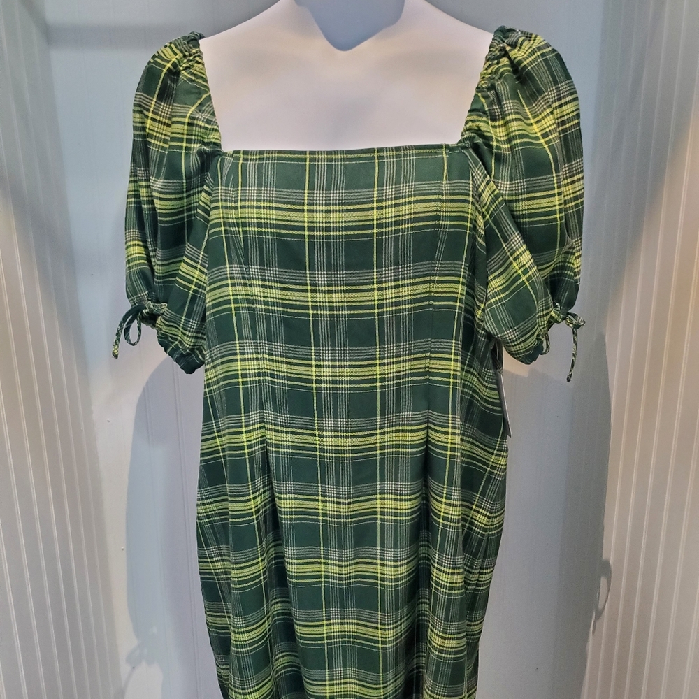 Nordstrom Plaid Dress-New!